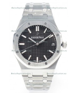 Audemars Piguet Royal Oak 15500 41MM 904L Steel Black Dial Super Clone Replica Watch 