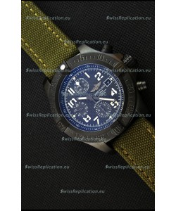 Breitling Avenger Titanium Case Swiss Replica Watch Carbon Dial 1:1 Mirror Replica Watch