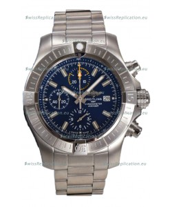 Breitling Avenger Chronograph 45 Blue Dial 1:1 Mirror Swiss Replica Watch 