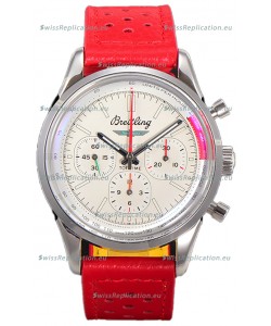 Breitling Top Time B01 Ford Thunderbird Leather Strap 1:1 Mirror Swiss Replica Watch 