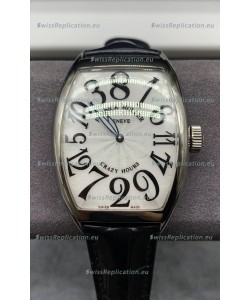 Franck Muller Crazy Hours Automatic Swiss Super Clone Replica Watch in White dial
