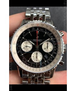 Breitling Navitimer 1 B01 Chronograph Edition 43MM - Black Dial 904L 1:1 Mirror Replica Watch