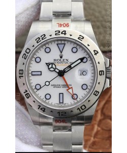 Rolex Explorer M216570-001 1:1 Mirror Replica Watch - White Dial in 904L Steel 42MM
