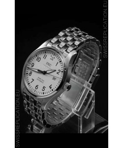 IWC MARK XVIII Swiss Replica Watch in 904L Steel White Dial 40MM - 1:1 Mirror Replica