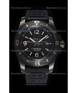 Breitling Superocean Automatic 46 Black Steel - Black Dial in DLC Coated Casing 