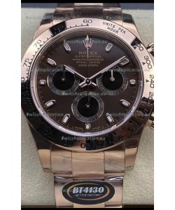 Rolex Cosmograph Daytona M116505 Rose Gold Original Cal.4130 Movement - 904L Steel Watch