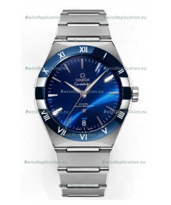 Omega Co-Axial Constellation Stainless Steel Blue Dial 1:1 Mirror Replica 41MM