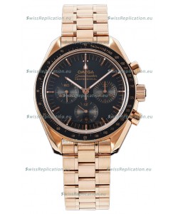 Omega Speedmaster Rose Gold Co-Axial Chronograph 41MM 1:1 Mirror Replica Watch