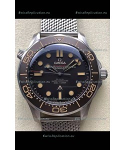 Omega Super Clone Seamaster 300M No Time To Die Edition Titanium Casing Replica Watch
