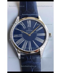 Omega De Ville Tresor Edition Swiss Quartz Watch 36MM Steel Casing White Dial