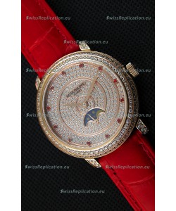 Patek Philippe Complications 4968/R Swiss Replica Rose Gold Case Watch 