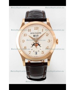 Patek Philippe Annual Calendar 5396R-012 Complications Swiss Replica Watch in White Dial