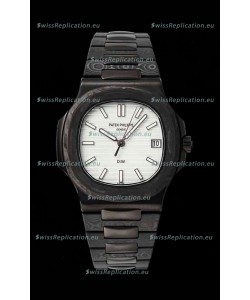 Patek Philippe Nautilus 5711 DiW Edition Ceramic/Carbon 1:1 Mirror Swiss Replica Watch