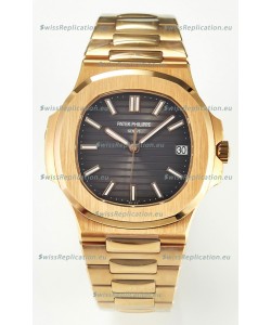 Patek Philippe Super Clone Nautilus 5711/1R-001 in Rose Gold Grey Dial