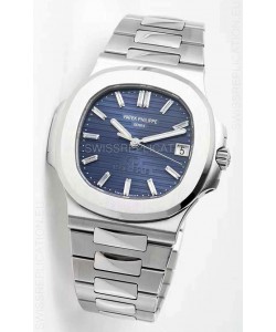 Patek Philippe Nautilus 5711 50th Anniverasy Edition 1:1 Mirror Watch in Blue Dial 904L Steel 