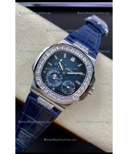 Patek Philippe Nautilus 5712G 1:1 Quality Swiss Replica Watch in Black Dial