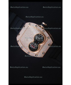 Richard Mille RM053 Tourbillon Pablo Mac Donough Swiss Replica Watch Pink Gold Case