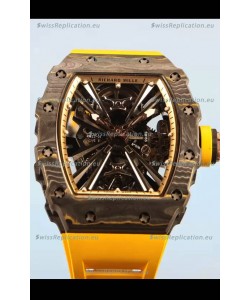 Richard Mille RM12-01 Carbon Fiber Case Genuine Tourbillon Movement 1:1 Mirror Replica Watch