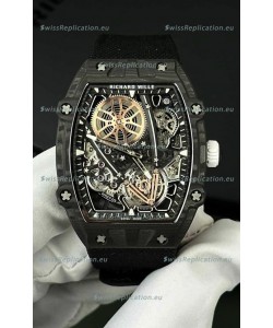 Richard Mille Super Clone 27-05 Black Carbon Casing Swiss Replica Watch 