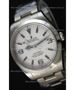 Rolex Explorer I 214270 White Dial - The Ultimate Best Edition Swiss Replica Watch