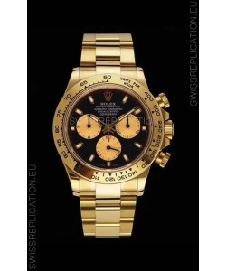 Rolex Daytona 116508 Yellow Gold Original Cal.4130 Movement - 1:1 Mirror 904L Steel Watch