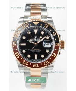 Rolex GMT Masters II Super Clone M126711CHNR-0002 Everose Two Tone Gold Swiss Replica Watch