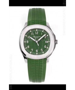 Patek Philippe Aquanaut 5168G-010 Swiss Replica Watch Green Dial - 1:1 Mirror Edition
