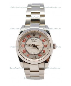 Rolex Oyester Perpetual Air King Swiss Replica Watch in Metalic Dial