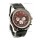 Breitling Chrono-Matic Chronometre Japanese Replica Watch in Maroon Dial