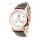 A.Lange & Sohne Datograph Flyback Swiss Replica Rose Gold Watch in White Dial