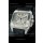 Cartier Santos Swiss Replica Watch in White Dial
