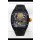Richard Mille Super Clone RM088 Smiley Tourbillon Black Ceramic Rubber Strap Watch 