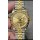 Rolex Datejust Super Clone Gold Dial 2 Tone Yellow Rose Gold Watch 28MM