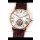 Rotonde De Cartier Flying Tourbillon Swiss Replica Watch in Rose Gold Casing