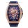 Franck Muller Vanguard Yachting Dragon V45 Blue Dial in Gold Diamonds Bezel Swiss Replica