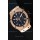 Hublot Big Bang Carbon Dial Pink Gold Case Swiss Replica Watch : 1:1 Mirror Replica 