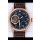 IWC Portuguese Genuine Swiss Tourbillon Movement Rose Gold Watch in Blue Dial 
