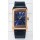 Jaeger-LeCoultre Reverso Super Clone DuoFace Blue/White Rose Gold Replica Watch 