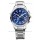 Jaeger LeCoultre Polaris Chronograph Stainless Steel Casing Blue Dial Swiss Replica Watch 