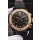Hublot Classic Fusion Chronograph Ceramic Rose Gold Bezel Carbon Dial 1:1 Mirror Replica Watch 