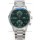 IWC Portuguese Chronograph Swiss Replica Watch in Steel Case Green Dial - 1:1 Mirror Replica Edition