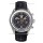 Tag Heuer Carrera Chronograph 43 Swiss Quartz Replica Watch Black Dial Leather Strap