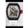 Richard Mille RM055 Black Carbon Casing 1:1 Mirror Replica Watch in White Strap