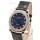 Rolex Cellini Cestello Ladies Swiss Watch in Dark Blue Face and Diamond Bezel