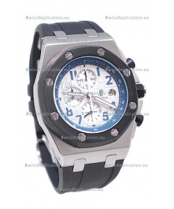 Audemars Piguet Royal Oak Offshore Japanese Replica Watch in Off White Dial