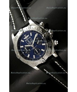 Breitling Blackbird Swiss Replica Watch in Blue Dial - Mirror Replica Watch