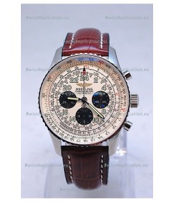 Breitling Navitimer Cosmonaute Swiss Replica Watch Steel Case