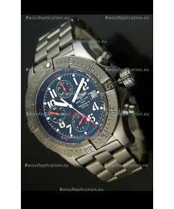 Breitling Skyland Avenger Swiss Replica Watch with PVD Coating - Mirror Replica