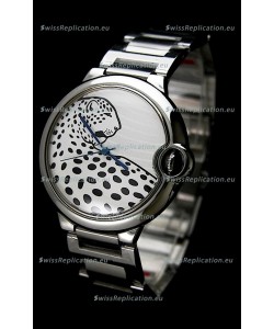 Cartier Ballon de Swiss Replica Watch in White Dial