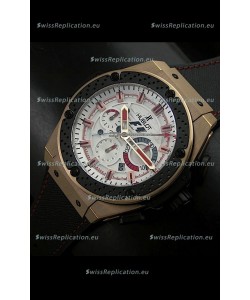 Hublot Big Bang King Power F1 Swiss Watch in Gold Case